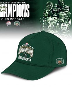 Ohio Bobcats 2025 Scooter’s Coffee Frisco Bowl Champions Hoodie