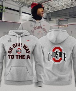 Ohio State Buckeyes “ON OUR WAY TO THE A” Limited Edition Hoodie