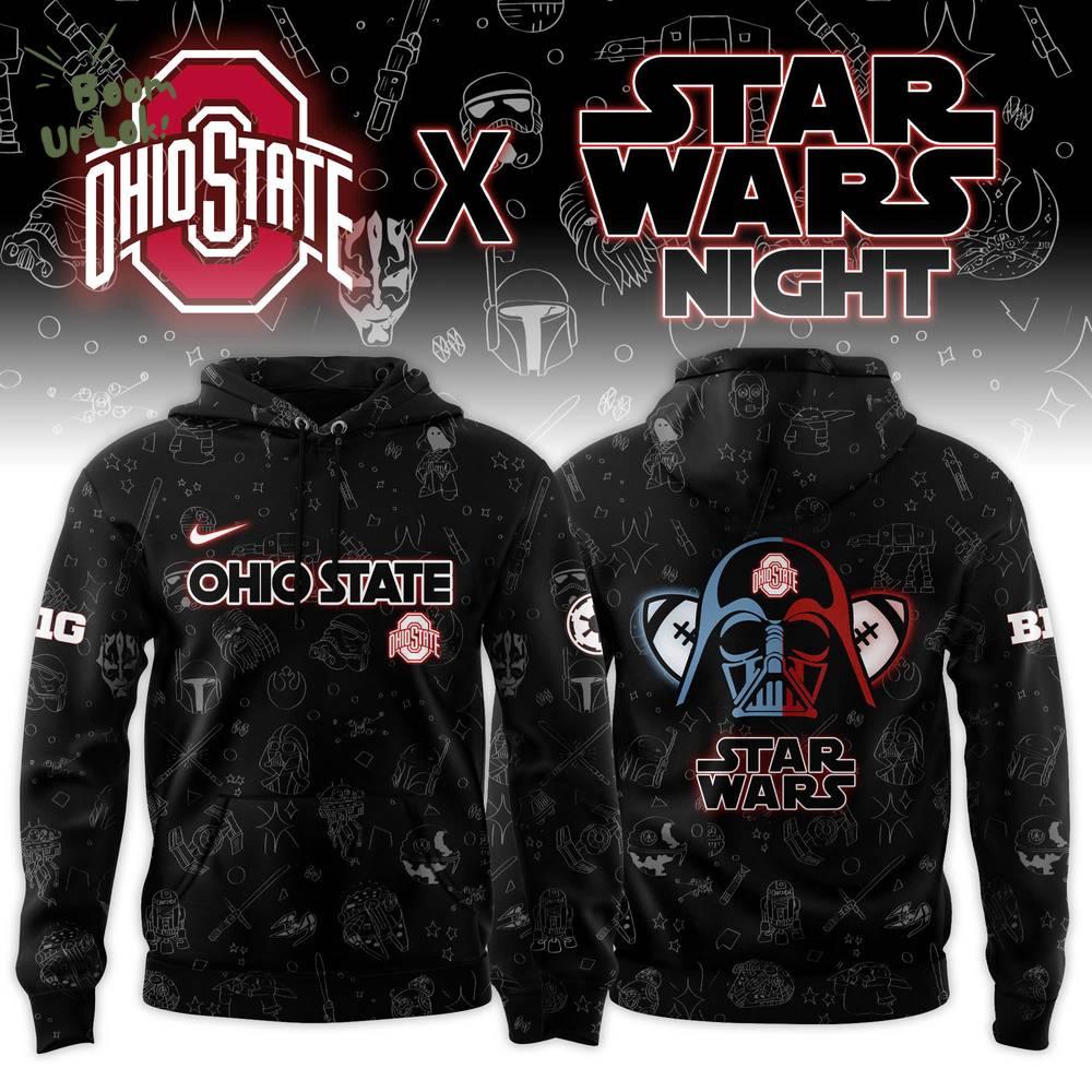 Ohio State Buckeyes x Star Wars Limited Hoodie Ohio State Buckeyes x Star Wars Limited Hoodie