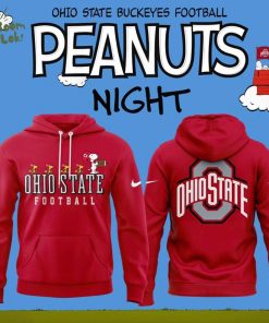 Ohio State Football x Peanuts Night 2025 Hoodie