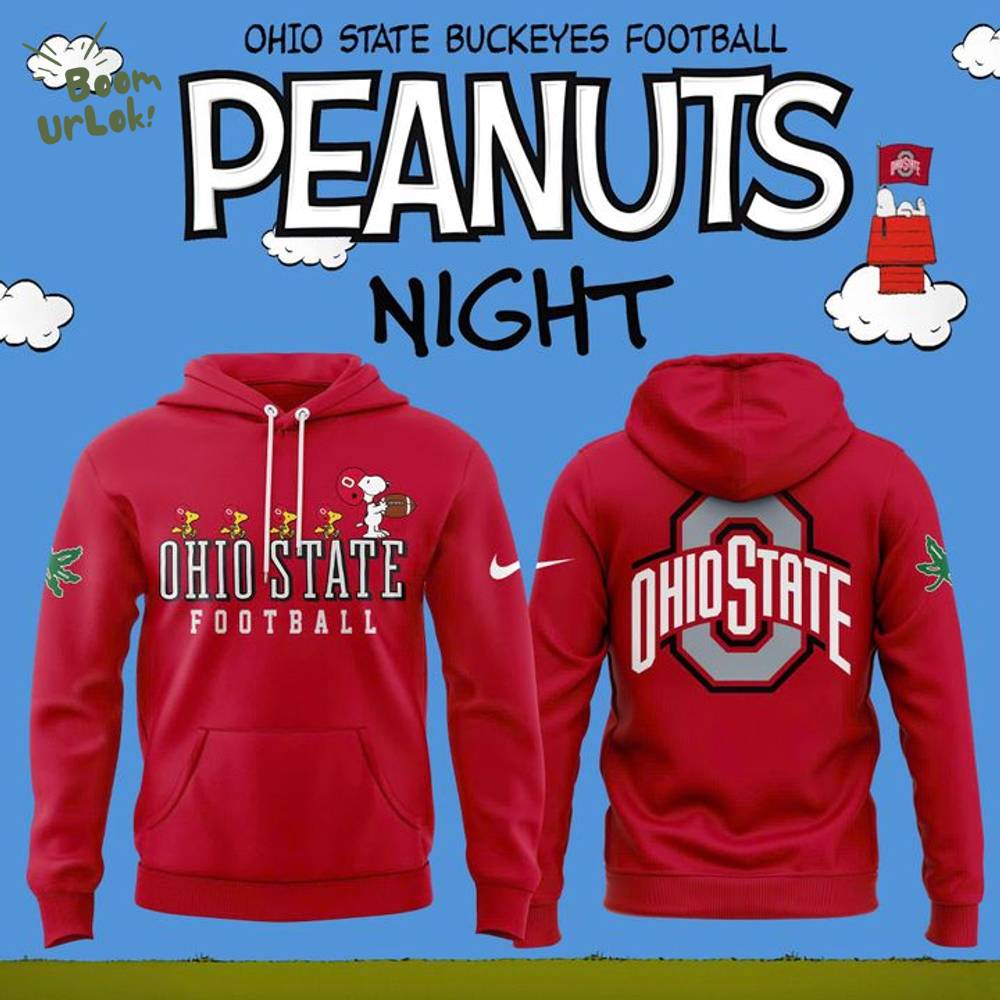 Ohio State Football x Peanuts Night 2025 Hoodie Ohio State Football x Peanuts Night 2025 Hoodie