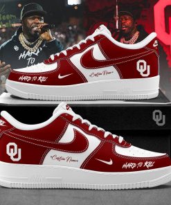 Oklahoma Hard to Kill Custom Name Shoes AF