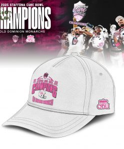 Old Dominion Monarchs 2025 Cure Bowl Champions Hoodie