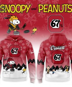 Ottawa 67’s Snoopy and Peanuts Combo Hoodie