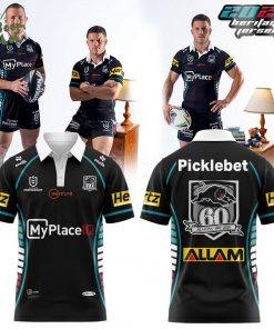 P Panthers Panthers Men’s Replica Heritage 2026 Combo Polo