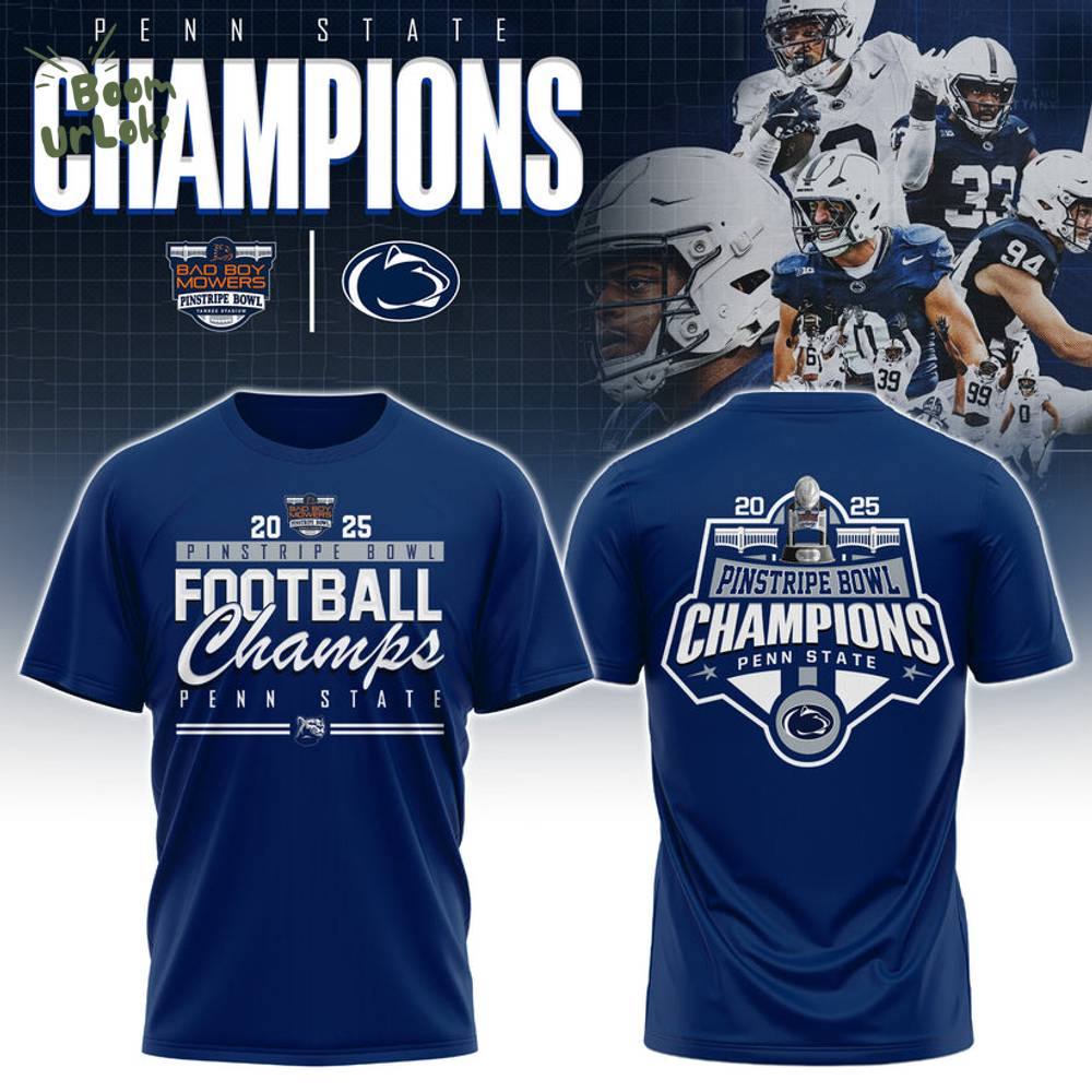 Penn State – Pinstripe Bowl Champions 2025 Penn State – Pinstripe Bowl Champions 2025