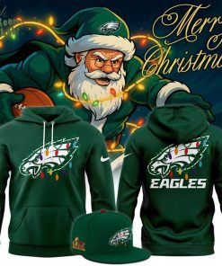 Philadelphia Eagles 2025 Merry Christmas New Hoodie