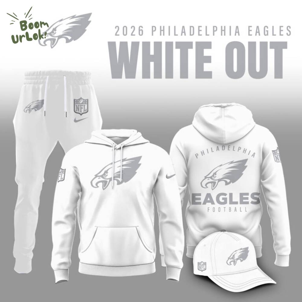 Philadelphia Eagles 2026 White Out Limited Edition Shirt Philadelphia Eagles 2026 White Out Limited Edition Shirt