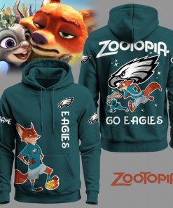 Philadelphia Eagles Football Zootopia Hoodie 2025 Limited Edition-3D Unisex Hoodie