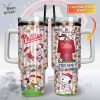 Kansas City Royals x Peanuts Custom Stanley Quencher 40oz Stainless Steel Tumbler With Handle