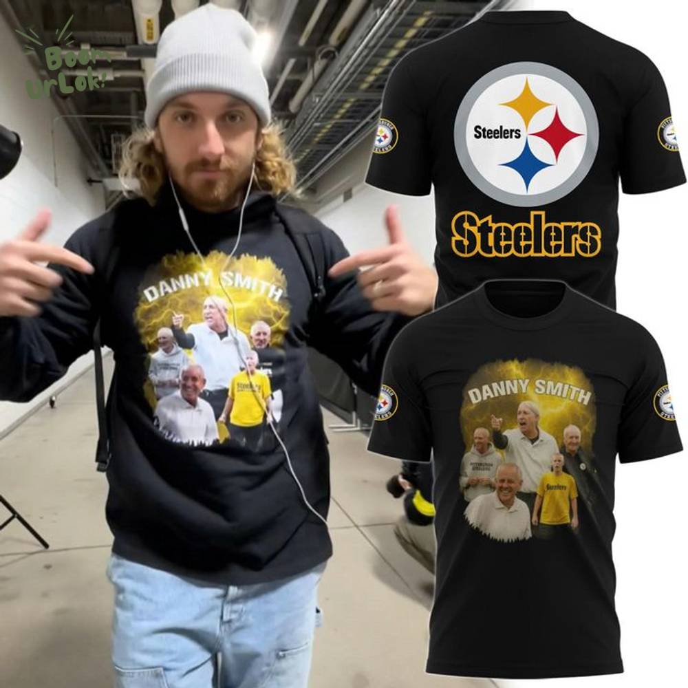 Pittsburgh Steelers x Danny Smith 2025 New T-shirt Pittsburgh Steelers x Danny Smith 2025 New T-shirt