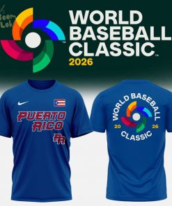Puerto Rico Baseball 2026 World Baseball Tshirt