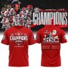 Black Georgia Bulldogs 2025 SEC Football Champions Locker Room T-Shirt Black Georgia Bulldogs 2025 SEC Football Champions Locker Room T-Shirt