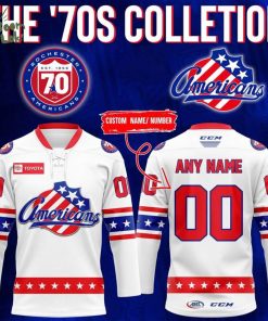 Rochester Americans ”The ’70s Colletion” Jersey