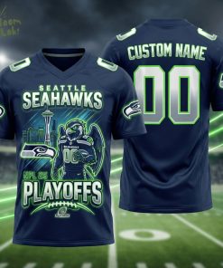 Seattle Neon Hawk Football Jersey