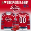 Quad City Storm Winter Classic Whiteout Jersey