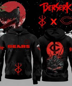 Special Edition Chicago Bears x Berserk-3D Unisex Hoodie