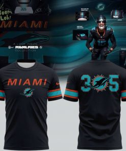 Special Edition New Miami Dolphins 305 The Rivalries Uniforms Tshirt
