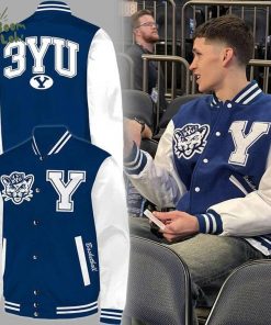 Special Nehemiah Kolone BYU Cougars Basketball Jacket.