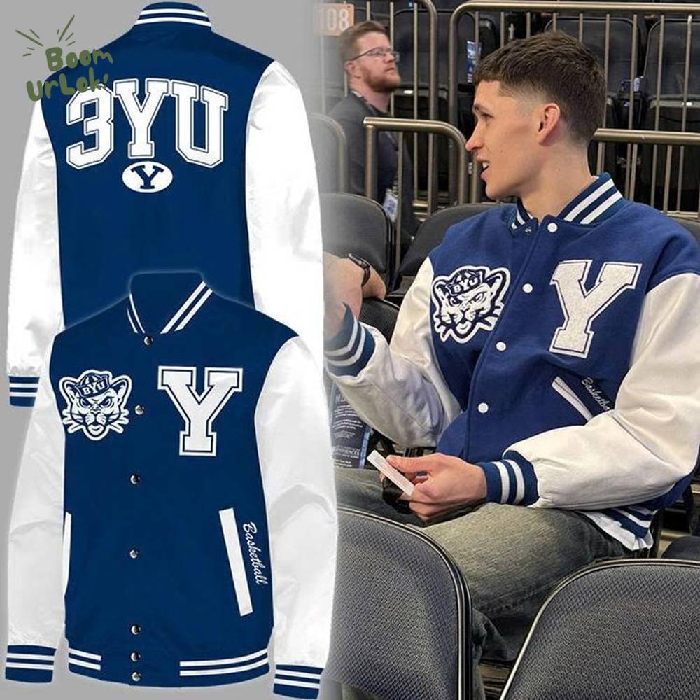 Special Nehemiah Kolone BYU Cougars Basketball Jacket. Special Nehemiah Kolone BYU Cougars Basketball Jacket.