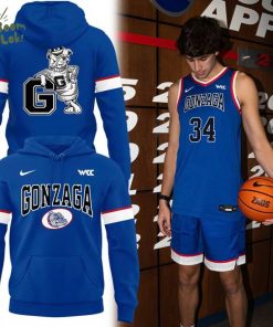 Special Throwback Uniform Gonzaga Basketball Hoodie