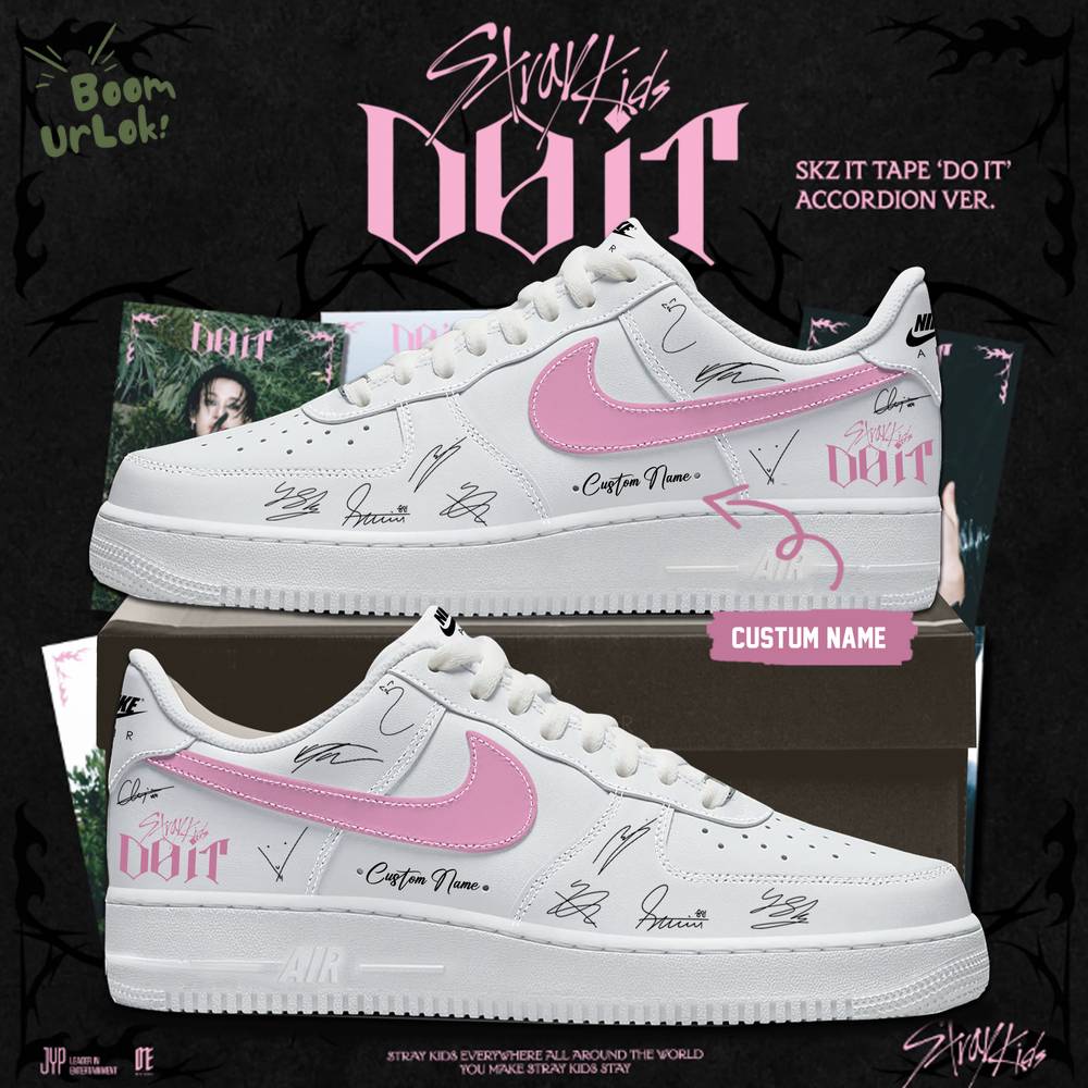 Stray Kids Limited Edition Dominate World Tour AF1 Shoes Stray Kids Limited Edition Dominate World Tour AF1 Shoes