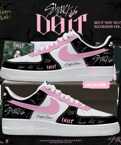 Stray Kids Limited Edition Dominate World Tour Black AF1 Shoes