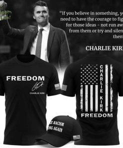 Target Charlie Kirk Freedom T-shirt (Black)