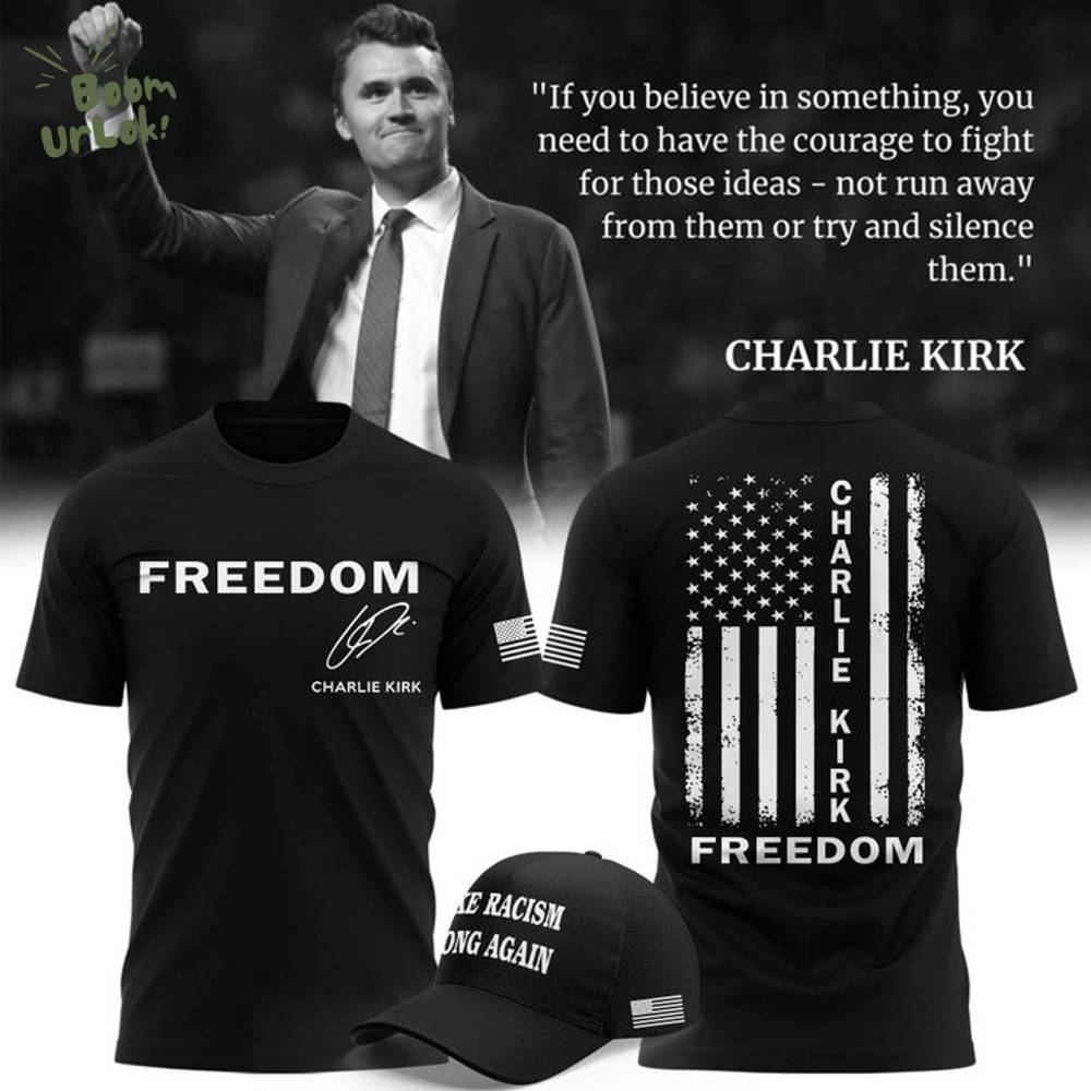 Target Charlie Kirk Freedom T-shirt (Black) Target Charlie Kirk Freedom T-shirt (Black)