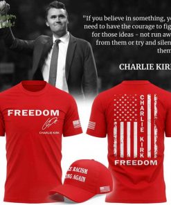 Target Charlie Kirk Freedom T-shirt (Red)