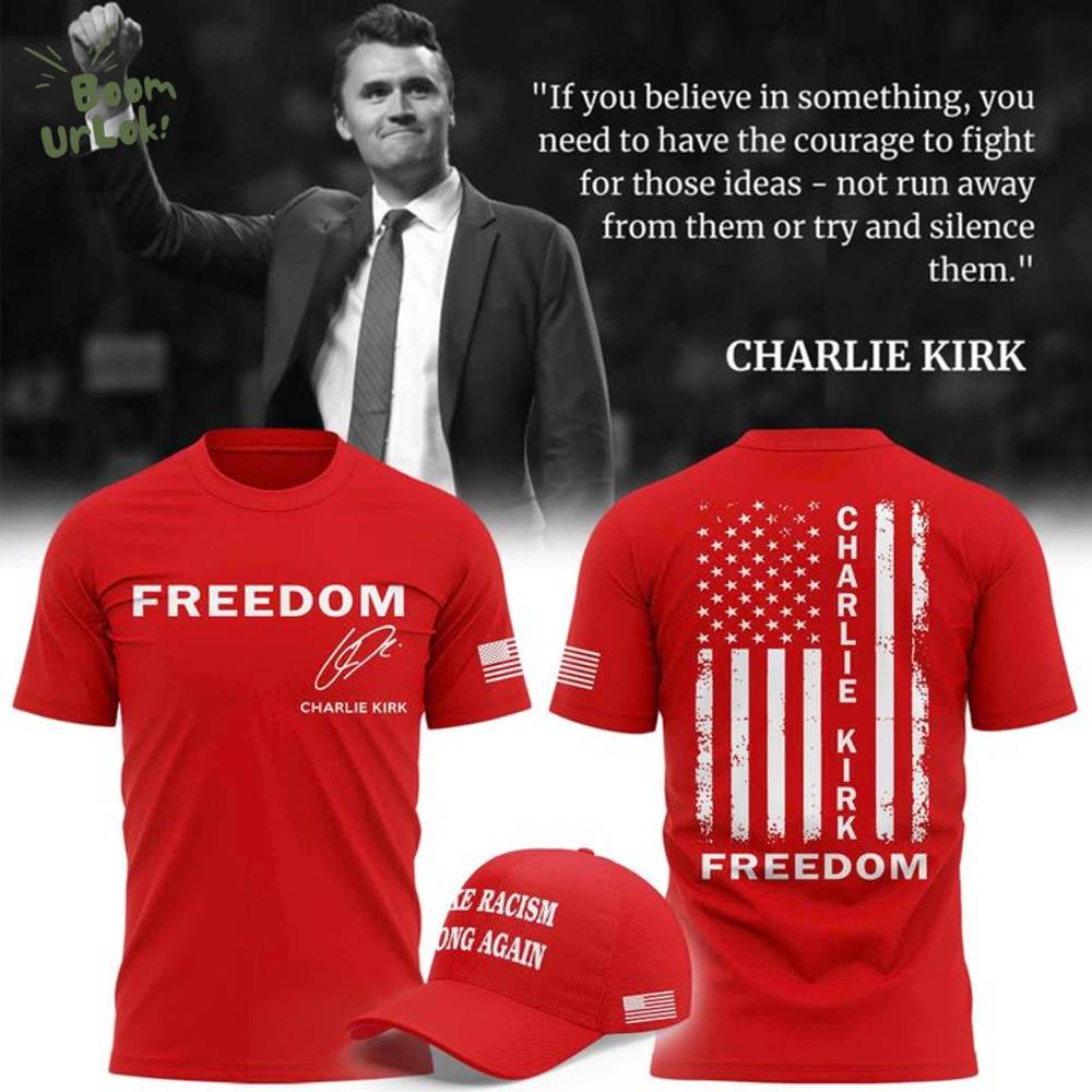 Target Charlie Kirk Freedom T-shirt (Red) Target Charlie Kirk Freedom T-shirt (Red)