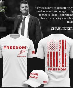 Target Charlie Kirk Freedom T-shirt (White)
