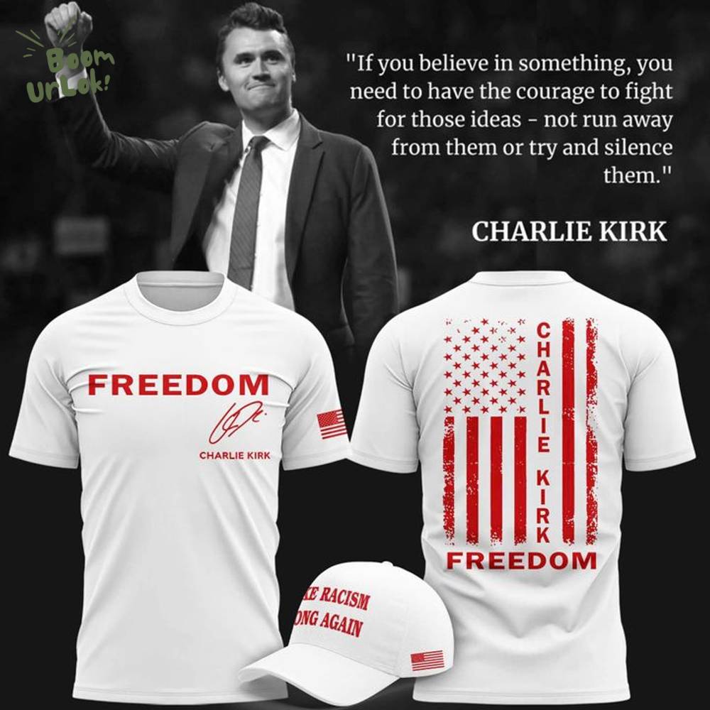Target Charlie Kirk Freedom T-shirt (White) Target Charlie Kirk Freedom T-shirt (White)