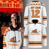 Tennessee Ice Hockey Chuck-A-Puck Uniform V2 Hockey Jersey Custom Name, Number