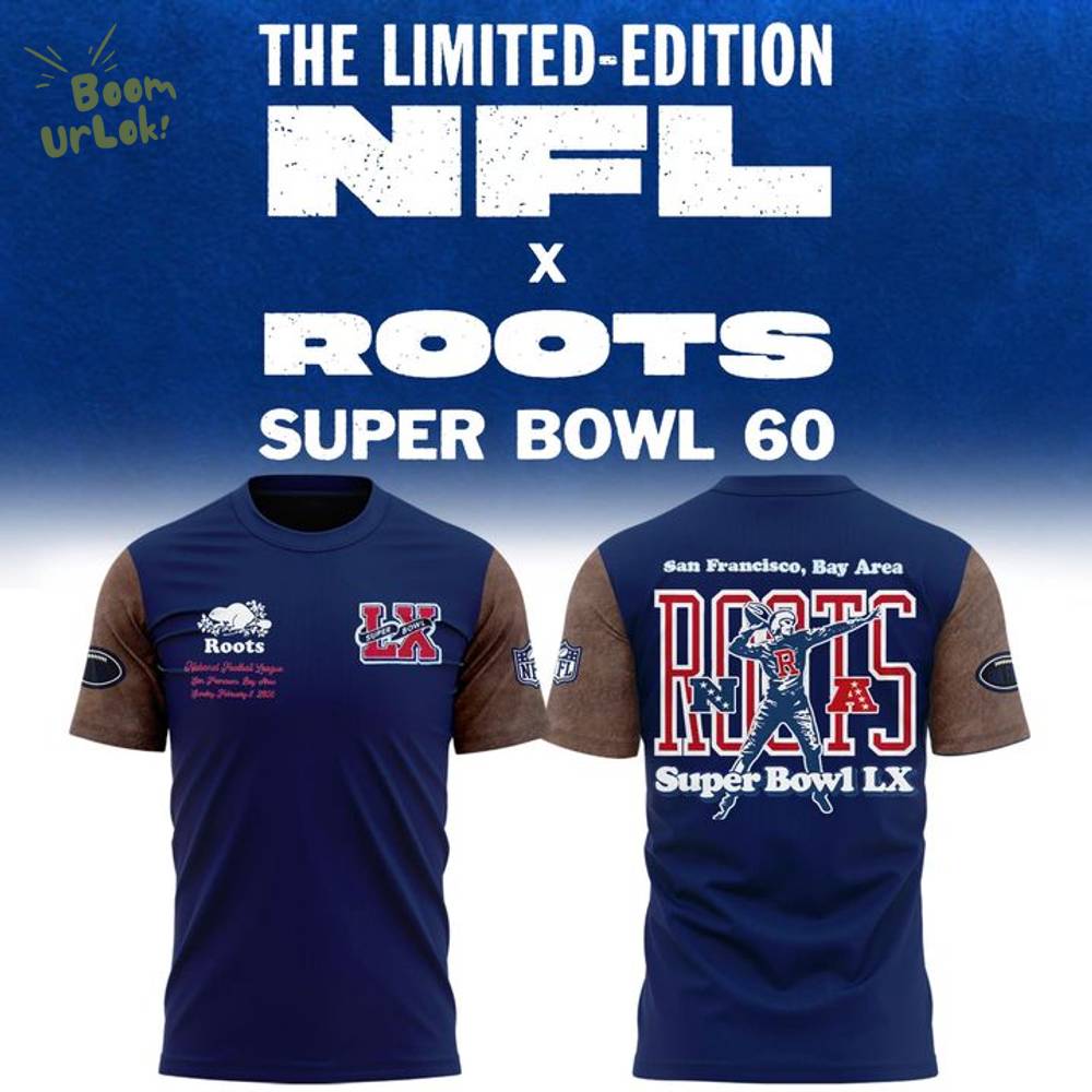 The NFL Canada x Roots collection 2025 New T-shirt The NFL Canada x Roots collection 2025 New T-shirt