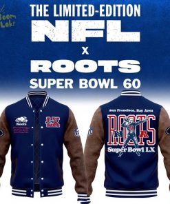 The NFL Canada x Roots collection Varsity Jacket