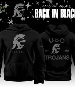 USC Trojans football Back In Black 2025 Special Edition Hoodie