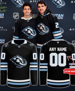 Utah Mammoth 2025 New Edition Black Hockey Jersey