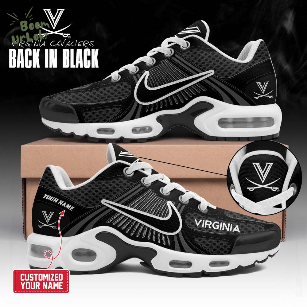 Virginia Cavaliers ‘Back in Black’ 2025 Special Edition Air Max Plus Shoes Virginia Cavaliers ‘Back in Black’ 2025 Special Edition Air Max Plus Shoes