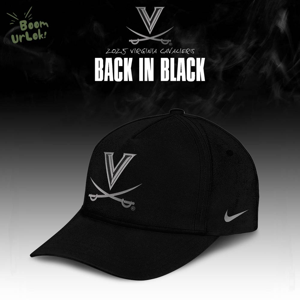 Virginia Cavaliers ‘Back in Black’ 2025 Special Edition Hoodie Virginia Cavaliers ‘Back in Black’ 2025 Special Edition Hoodie