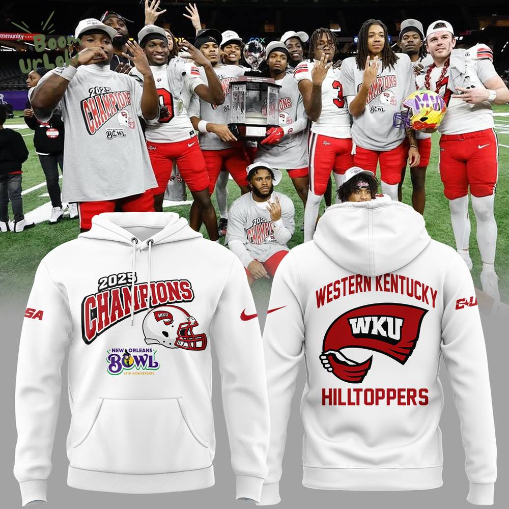Western Kentucky Bowl Champs Limited Edition Hoodie Western Kentucky Bowl Champs Limited Edition Hoodie