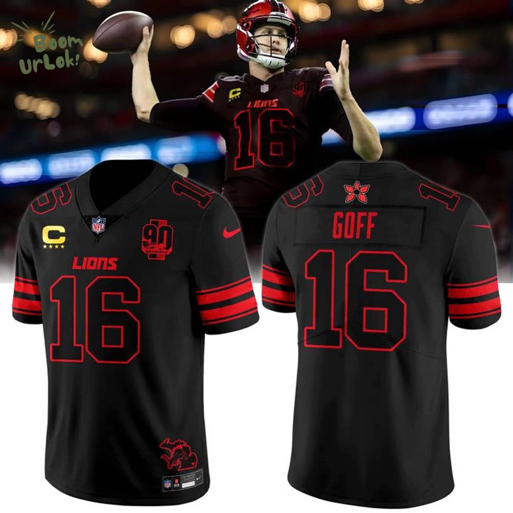 ions "Stranger Things Edition" Limited Jersey - Goff 16 ions "Stranger Things Edition" Limited Jersey - Goff 16