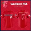 Limited edition mgk x Cleveland Guardians Jerseys