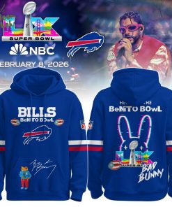 B Bills x Bad Bunny | Super Bowl 2026 Hoodie Limited Edition