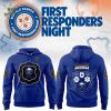 W Jets First Responders Night 2026 Blue Hoodie