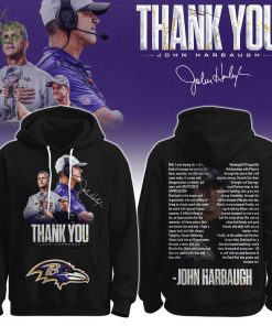 BAL Ravens Coach “John Harbaugh” Appreciation Hoodie
