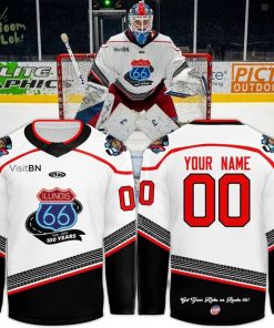 Bloomington Bison Honoring The Centennial Of Route 66 Jersey