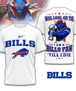 Buffalo Bills | Premium NFL Football Fan Till I Die 3D Shirt