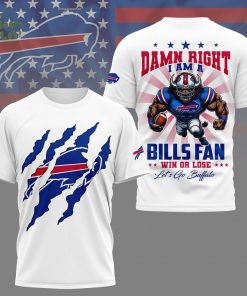 Buffalo Bills | Premium NFL Go Bills 3D Shirt