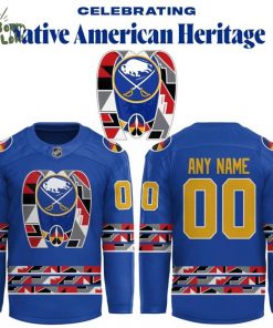 Buffalo Sabres 2025 Native American Heritage Jersey – Blue